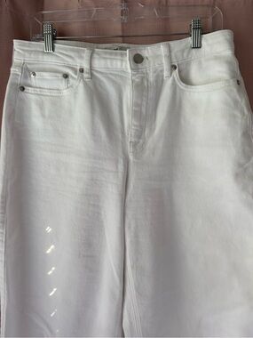 Vineyard Vines White High-Rise wide-leg Jeans